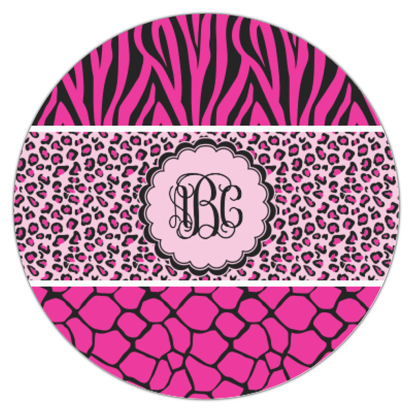 Triple Animal Print Icing Circle - XSmall - Single