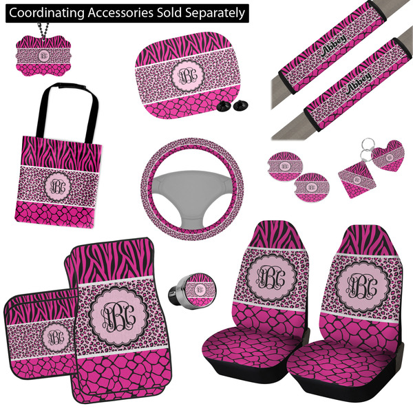 Triple Animal Print Interior Car Accessories