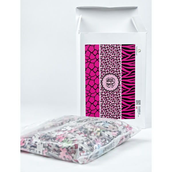 Triple Animal Print Jigsaw Puzzle 1014 Piece - Box