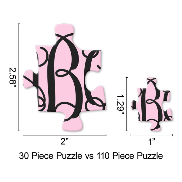 Triple Animal Print Jigsaw Puzzle - Piece Comparison