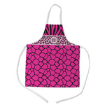 Triple Animal Print Kid's Apron w/ Monogram
