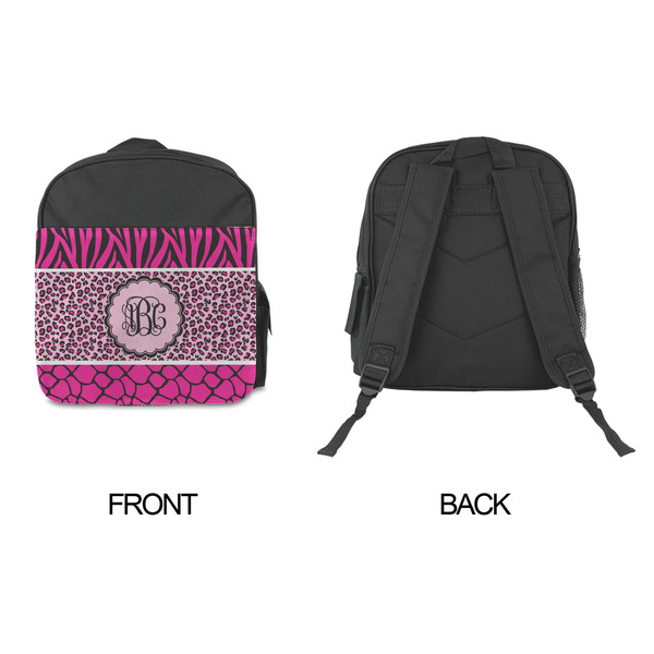 Triple Animal Print Kid's Backpack - Approval
