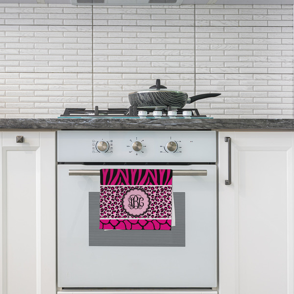 Triple Animal Print Kitchen Towel - Poly Cotton - Lifestyle