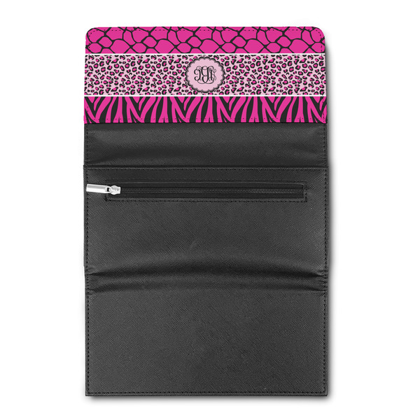 Triple Animal Print Ladies Wallet (Open)