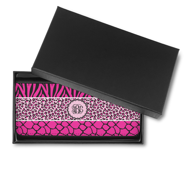 Triple Animal Print Ladies Wallet - in box