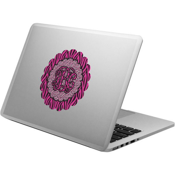 Custom Triple Animal Print Laptop Decal (Personalized)
