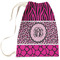 Triple Animal Print Large Laundry Bag - Front View