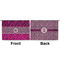 Triple Animal Print Large Zipper Pouch Approval (Front and Back)