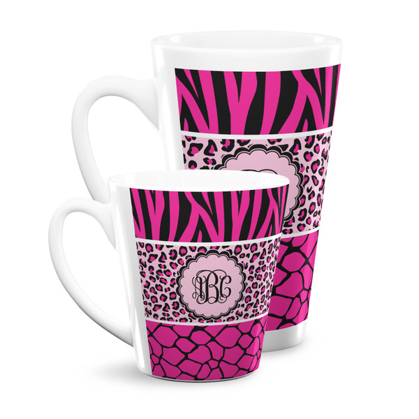 Triple Animal Print Latte Mugs Main
