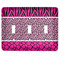 Triple Animal Print Light Switch Cover (3 Toggle Plate)