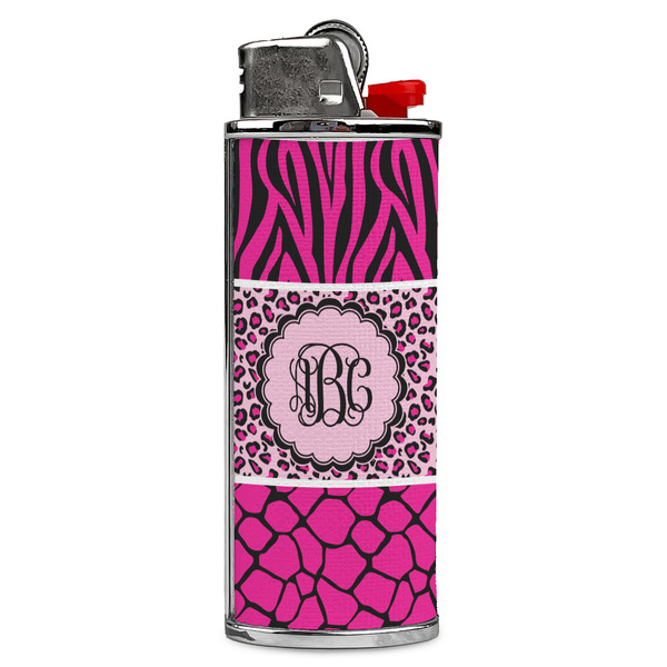 Custom Triple Animal Print Case for BIC Lighters (Personalized)