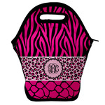 Triple Animal Print Lunch Bag w/ Monogram