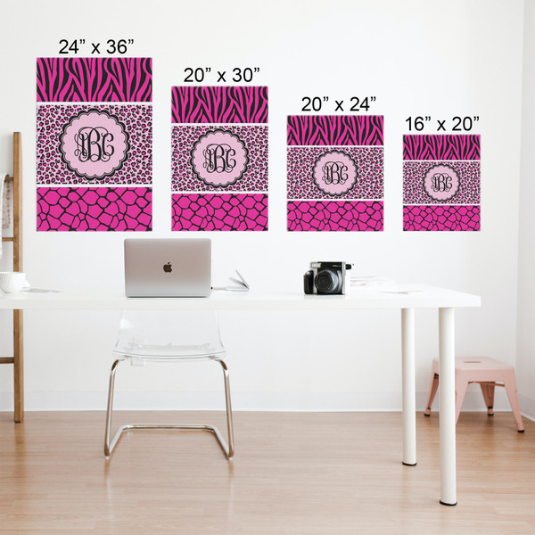 Triple Animal Print Matte Poster - Sizes