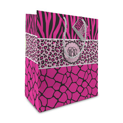 Triple Animal Print Medium Gift Bag (Personalized)
