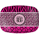 Triple Animal Print Melamine Platter (Personalized)