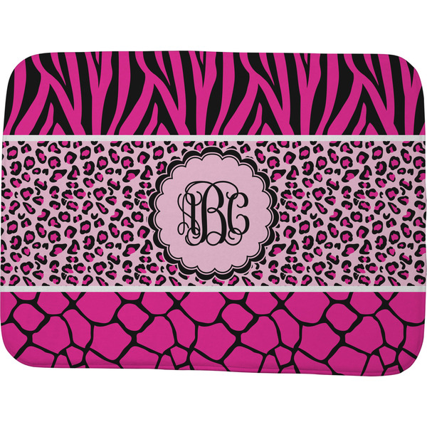 Triple Animal Print Memory Foam Bath Mat 48 X 36