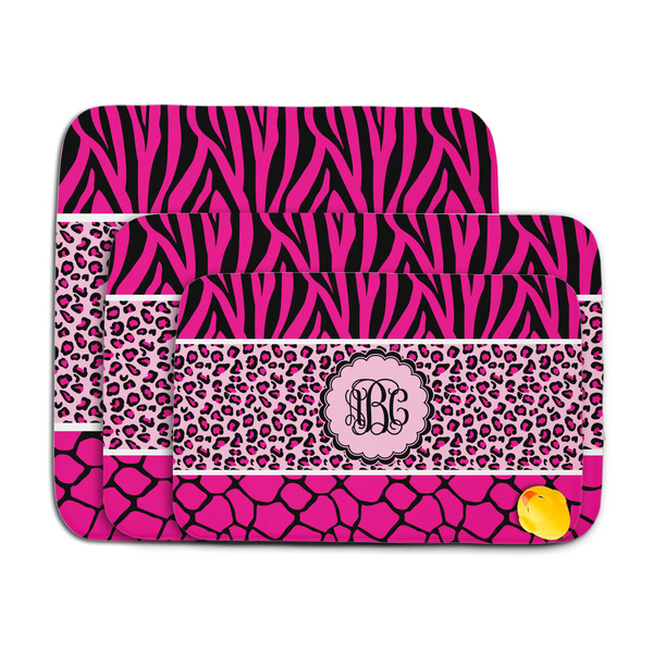 Triple Animal Print Memory Foam Bath Mat - MAIN PARENT
