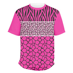 Triple Animal Print Men's Crew T-Shirt - Medium