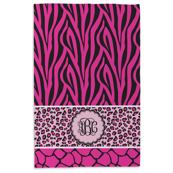 Triple Animal Print Microfiber Dish Towel - APPROVAL