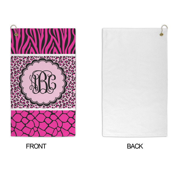 Triple Animal Print Microfiber Golf Towels - APPROVAL