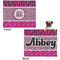 Triple Animal Print Microfleece Dog Blanket - Large- Front & Back
