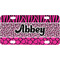 Triple Animal Print Mini/Bicycle License Plate (Personalized)