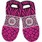 Triple Animal Print Neoprene Oven Mitts - Set of 2 w/ Monogram