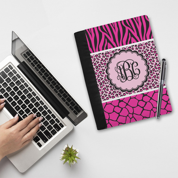 Triple Animal Print Notebook Padfolio - LIFESTYLE (large)