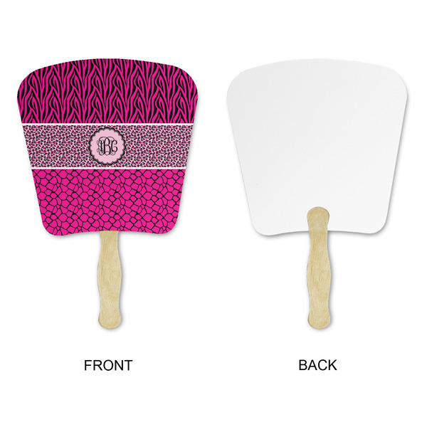 Triple Animal Print Paper Fans - Approval