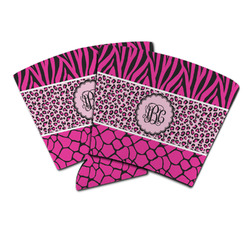 Triple Animal Print Party Cup Sleeve (Personalized)
