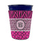 Triple Animal Print Party Cup Sleeves - without bottom - FRONT (on cup)