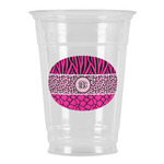 Triple Animal Print Party Cups - 16oz (Personalized)