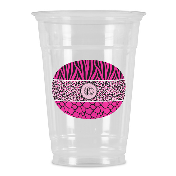 Custom Triple Animal Print Party Cups - 16oz (Personalized)