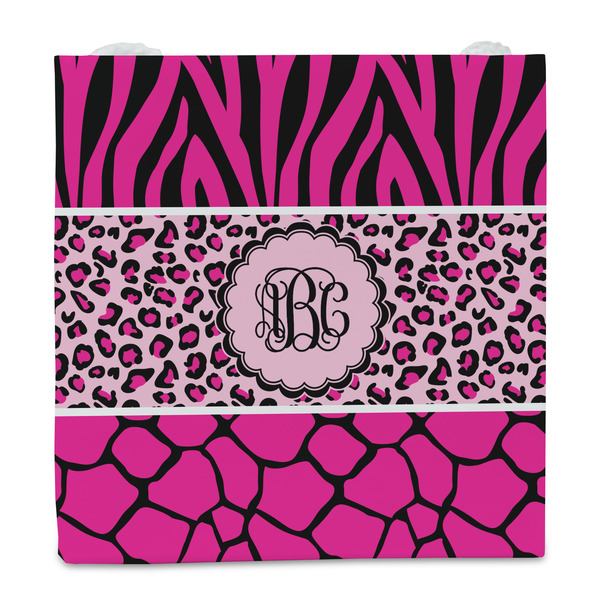 Triple Animal Print Party Favor Gift Bag - Matte - Front