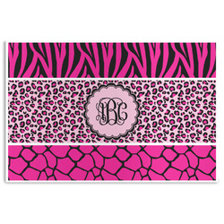 Triple Animal Print Disposable Paper Placemats (Personalized)