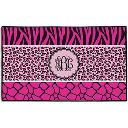 Triple Animal Print Door Mat - 60"x36" (Personalized)