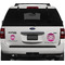 Triple Animal Print Personalized Car Magnets on Ford Explorer