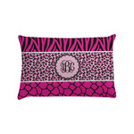 Triple Animal Print Pillow Case - Standard (Personalized)