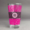 Triple Animal Print Pint Glass - Full Fill w Transparency - Front/Main
