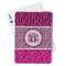 Triple Animal Print Playing Cards (Personalized)