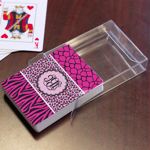 Triple Animal Print Playing Cards - In Package