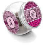 Triple Animal Print Puppy Treat Jar (Personalized)