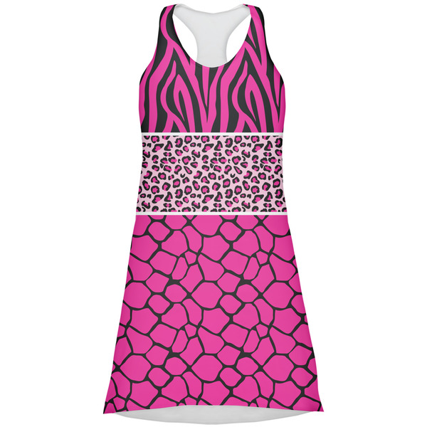 Custom Triple Animal Print Racerback Dress - X Small