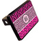 Triple Animal Print Rectangular Trailer Hitch Cover - 2" (Personalized)