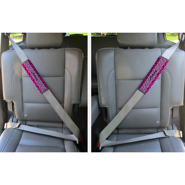 Triple Animal Print Seat Belt Covers (Set of 2 - In the Car)
