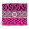 Triple Animal Print Security Blanket - Front View