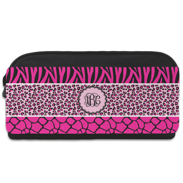 Custom Triple Animal Print Shoe Bag (Personalized)