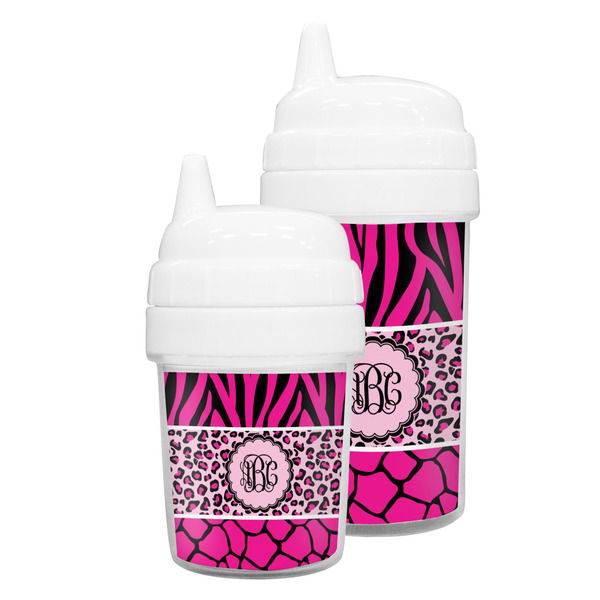 Triple Animal Print Sippy Cups