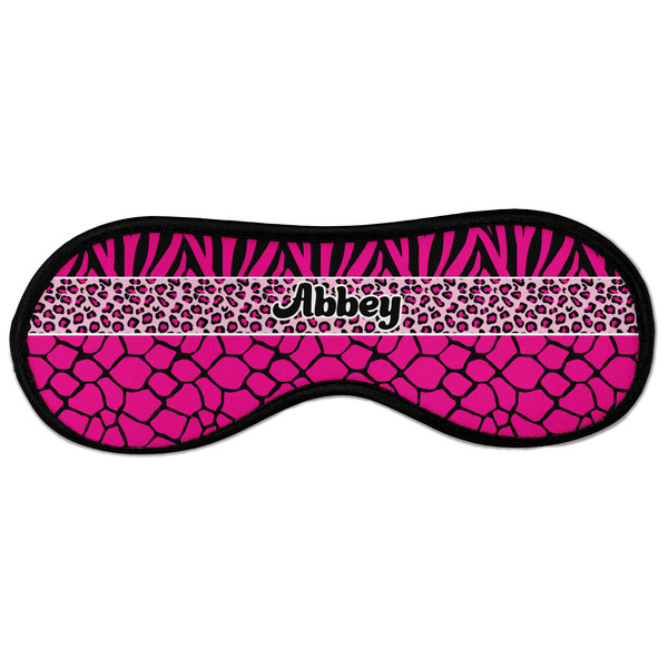 Triple Animal Print Sleeping Eye Mask - Front Large