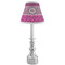 Triple Animal Print Small Chandelier Lamp - LIFESTYLE (on candle stick)